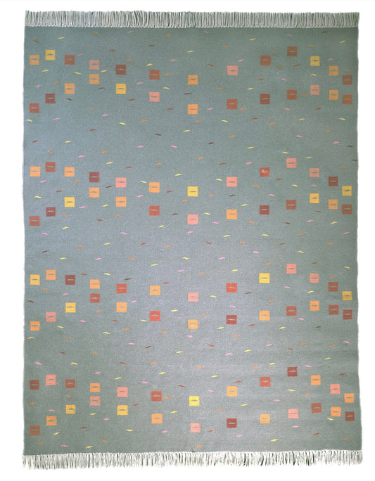 Handwoven Confetti Rug_Mani Home decor_front side