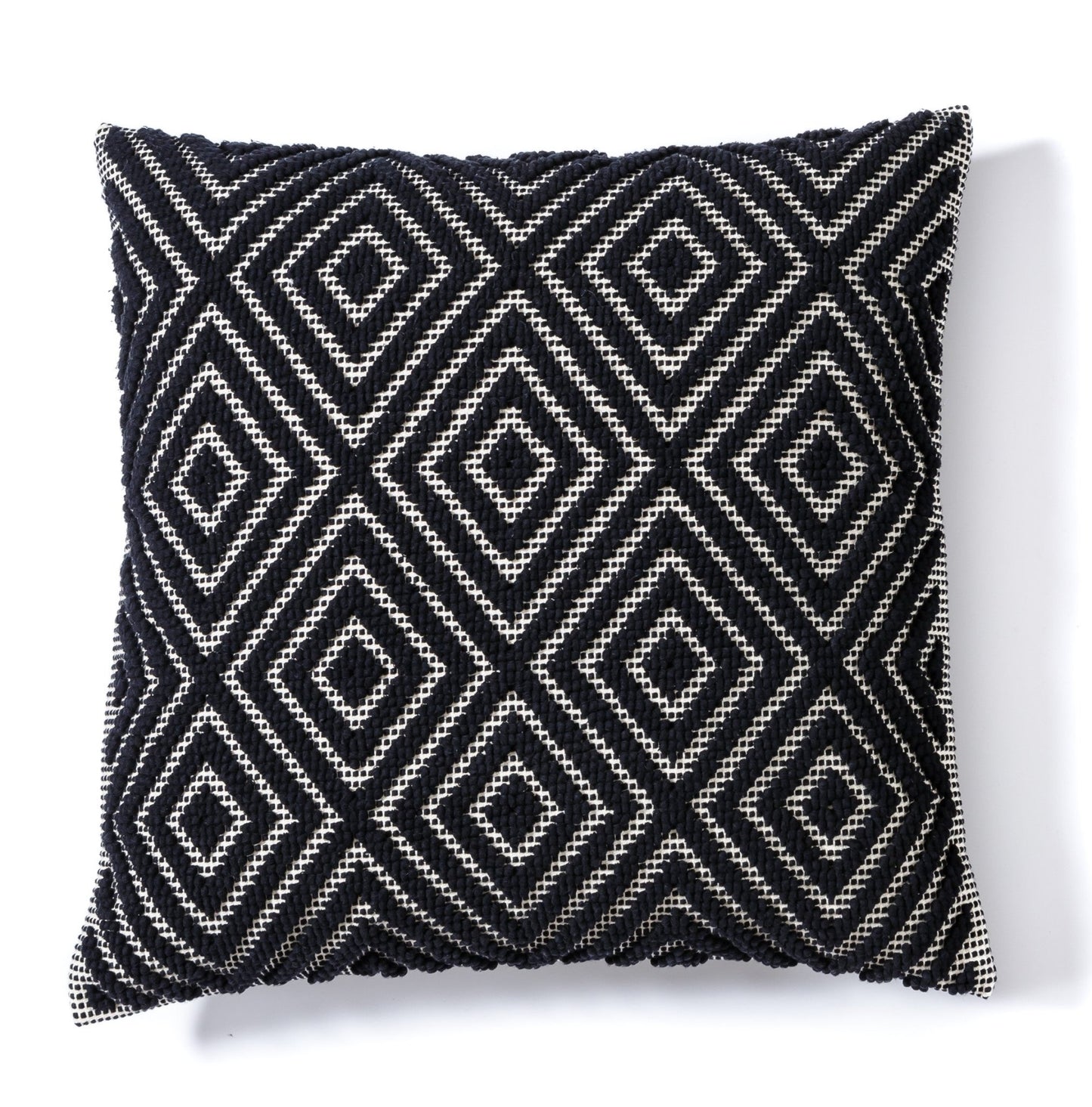 Geometric diamond throw pillow_Mani Home decor_front side