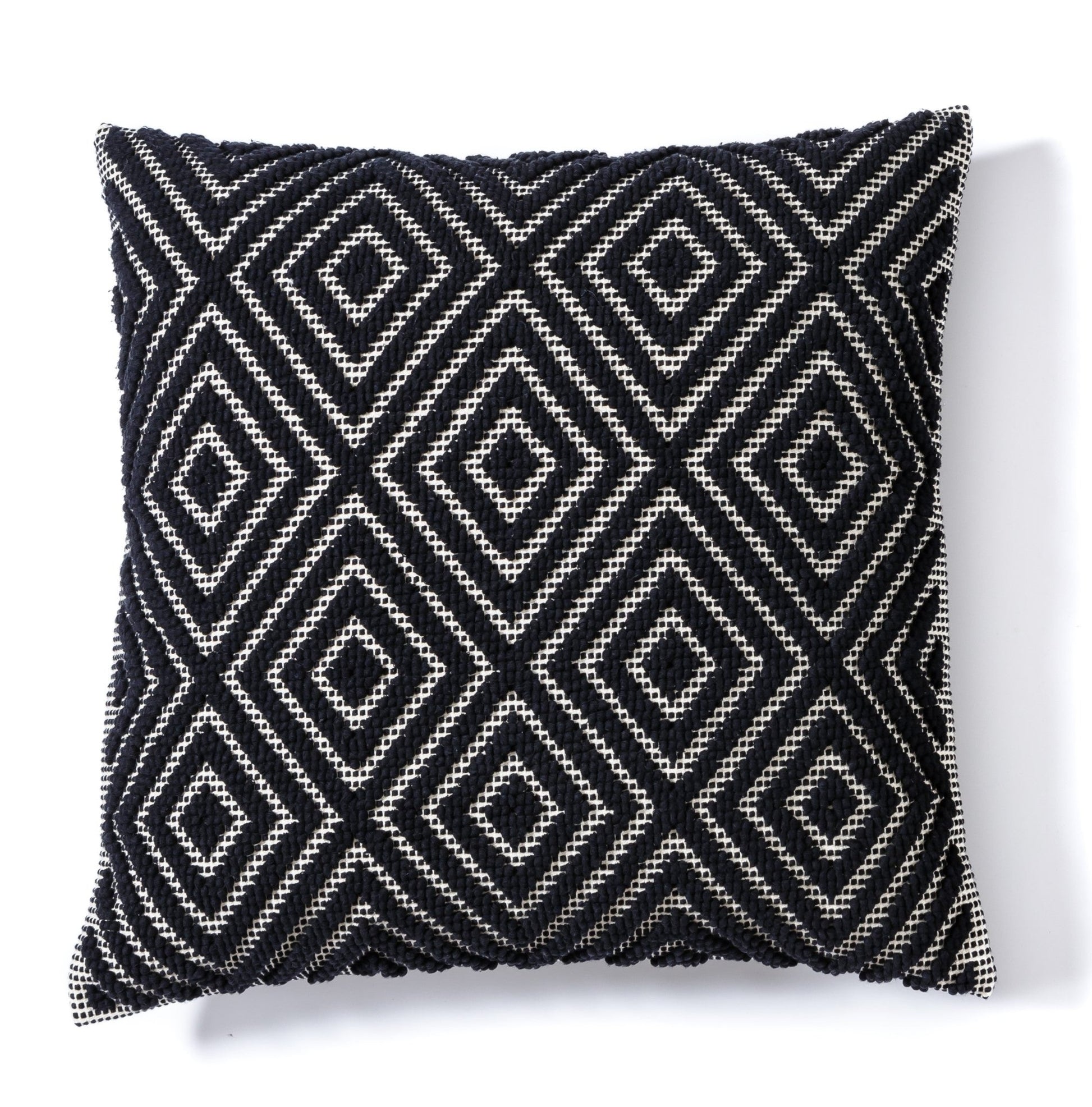 Geometric diamond throw pillow_Mani Home decor_front side