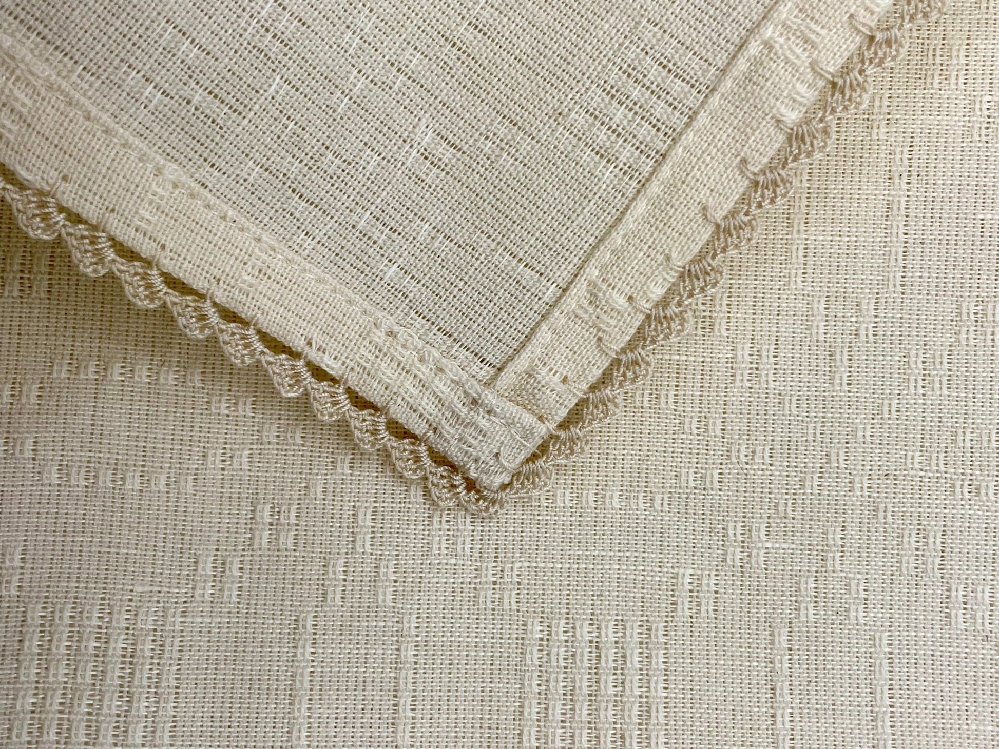 Handwoven Linen Napkin Limited edition_Mani Home Decor_Details close up