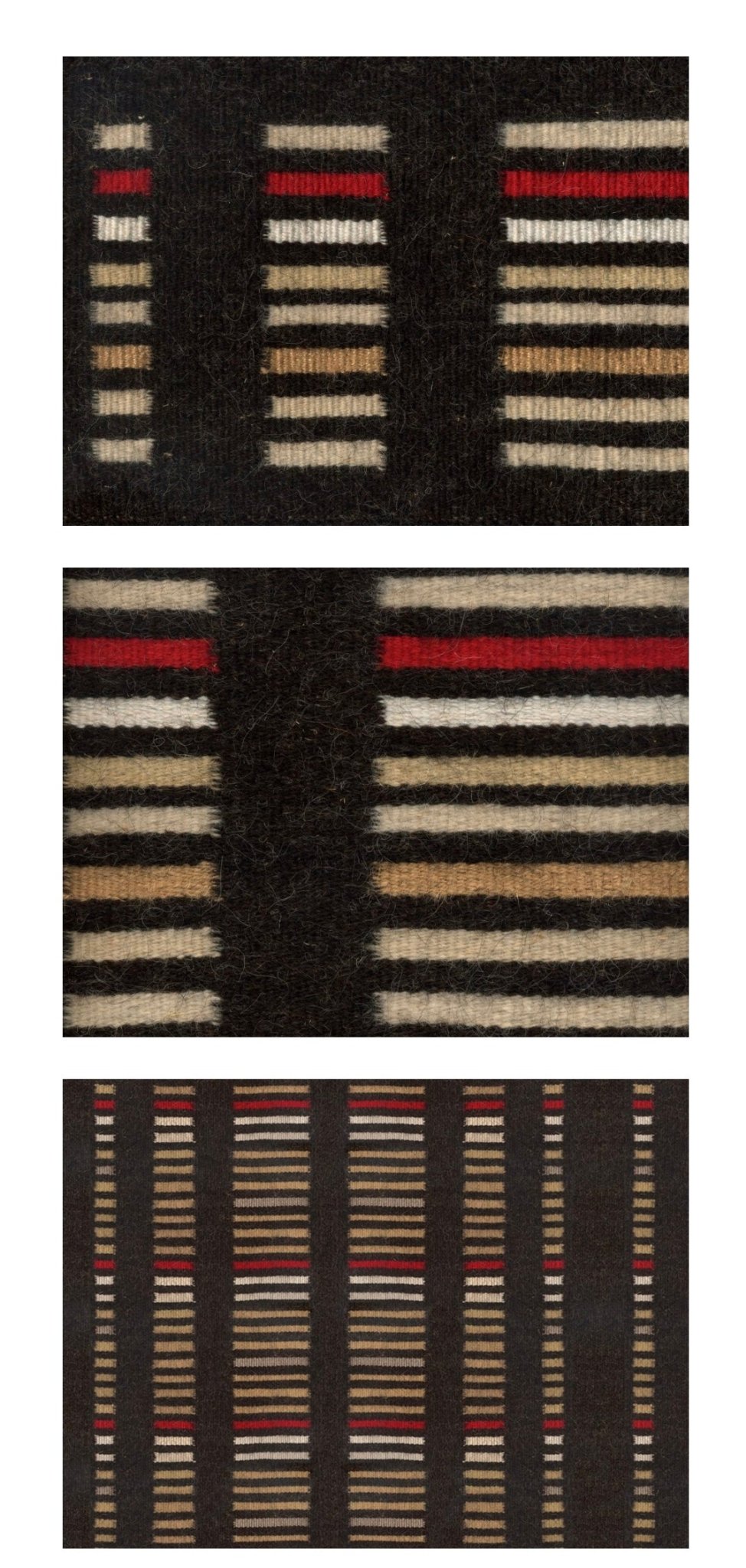 Elegant Multi Stripe Rug_Mani Home decor_close up