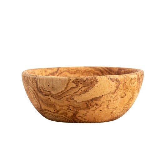 Olive Wood Bowl_Mani Home decor_front side