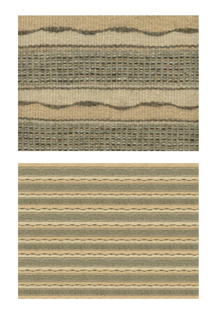 Trame hand-woven accent rug hemp_Mani Home-decor_close up